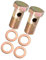 Motoforti 2 Set Banjo Bolt Brake Fitting Adapter M14x1.5 Thread Banjo Bolt Long-lasting
