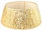 LIHAO Weihnachtsbaum Rock 60 cm Christbaumständer Abdeckung Gold Pailletten Weihnachtsbaum Kragen Decke Korb Deko für Tannenbaum Christbaum Baum