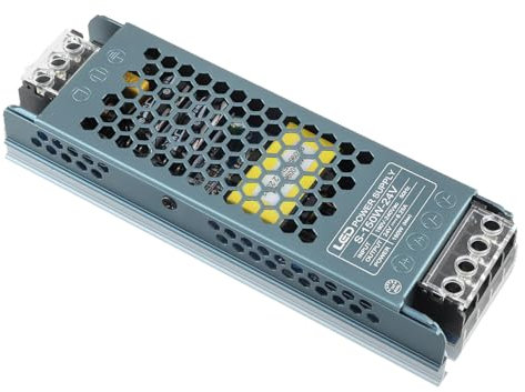 EPLZON 24 V DC 150 W LED Alimentación 6,25A Transformer de Voltaje Constante para Tira Led, Neón o Neón o Luces LED de Baja Tensión