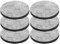 Micro Disc Water Filter Discs for Brita Fill and Go Water Filter Bottles Carafes, Water Filter MicroDisc Reduce Chlorine, Microparticles and Other Impurities