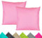 JACK 2er Set 40x40cm Outdoor Kissenhülle Kissenbezug Wasserfest Sitzkissen Lounge Kissen Garten Stuhl Lotus Effekt, Farbe:Rosa