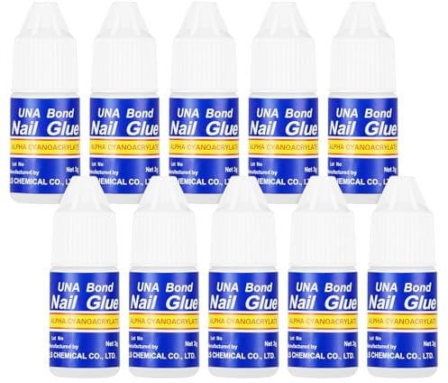 Colle à Ongles,Colle à Ongles Strass, Nail Art Strass Colle à Ongles Gel 3×10g,pour Strass Déco Ongle 3D Nail Art, Bijoux et Paillettes Colle de Gel pour Ongles,pour les Débutants et Les Salons