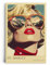 Paul Sinus Leinwandbild 60x90cm Leinwandbild St. Moritz Retro Glamour Alpen Eleganz Fashion Kunst stilvolle Ästhetik luxuriöse Reisezeit moderne Dekoration