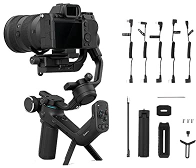 SCORP-C 3-Axis Handheld Gimbal Stabilizer Handle Grip For DSLR Camera With Pole Tripod Live Streaming