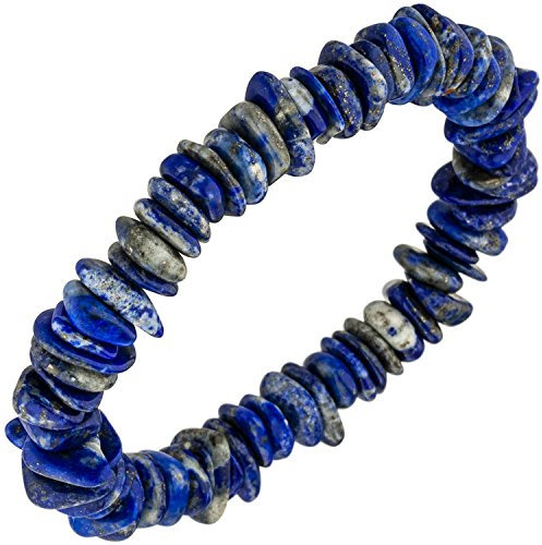 Jobo Damen-Armband mit Lapislazuli 19 cm