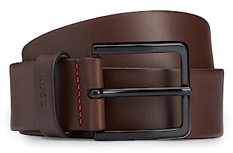 HUGO Herren gionio_sz40 G rtel, Braun (Dunkelbraun 202), 85 EU