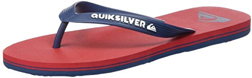 Quiksilver AQYL100601 Hombre Zapatos de playa y piscina, Multicolor (Red/Blue/Red Xrbr), 45 EU