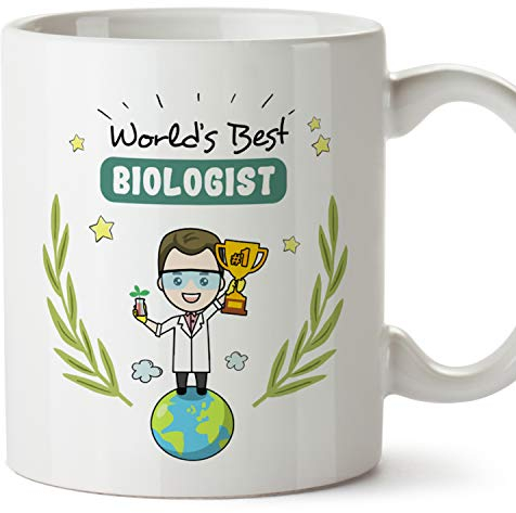 (Tasse in Englisch) Biologe 350 ml besten der welt