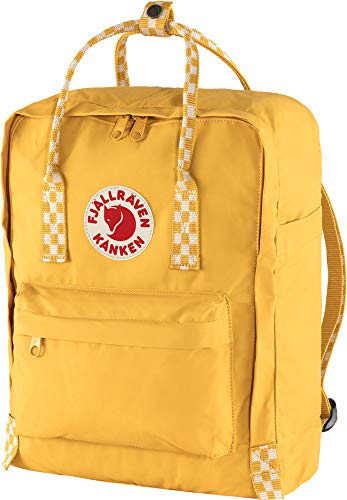 Fjallraven Kanken Sports backpack Unisex adulto Ochre/Chess Pattern,