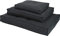 JAMAXX Premium Hundekissen in edler Leinen-Optik - Orthopädisch Memory Visco Schaumstoff/Waschbar Abnehmbarer Bezug/Wasserabweisender Innenbezug - Hundebett PDB1005,120x90 (L) anthrazit
