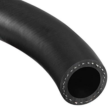 sourcing map 25mm(1 Inch) ID Fuel Line Hose, 36mm OD 5ft Black Oil Hose for Small Engines