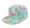 Oaieltj Unisex Baseball Cap Herren Damen Einstellbare Snapback Trucker Hat Mode Hip-Hop Baseball Cap, Pink Flamingo Ananas und Exotische Blätter, One size