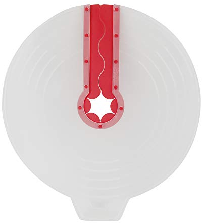 Blender Splash Guard Lid, 12 Inch Microwave Splatter Guard Mixer Splatter Egg Bowl Lid Anti Splashing Cover Whisk Mixing Cream Spill Baking Cooking Kitchen Tool Protection Screen Cooling Mat