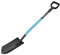Cellfast Gärtner/Drainagespaten CellPro™, gehärteter, geschärfter Kopf aus Federborstahl, ergonomischer Schaft, SAFETOUCH, Hohe Qualität, Länge 1290 mm, Gewicht 1,9 kg