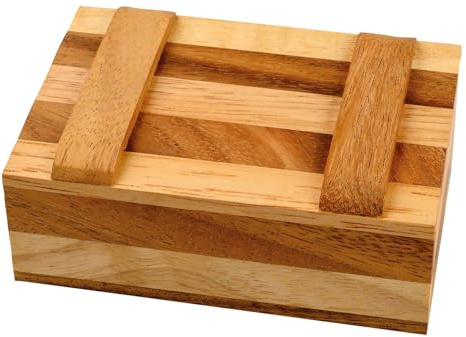 Philos 6016 - Schatzkiste, Secret Box, Geschenk Box, Puzzle Box, Trickspiel, Denk- und Knobelspiel