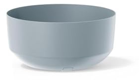 Prosperplast DGRS240L-443U Gracia - Maceta baja estándar, 235 x 235 x 110 mm, color gris claro