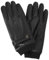 NOVBJECT Herren Lederhandschuhe Winter Full Hand Touchscreen Leder Fahren Klassische Warm Kaschmir Futter Outdoor Handschuhe (Schwarz, M)