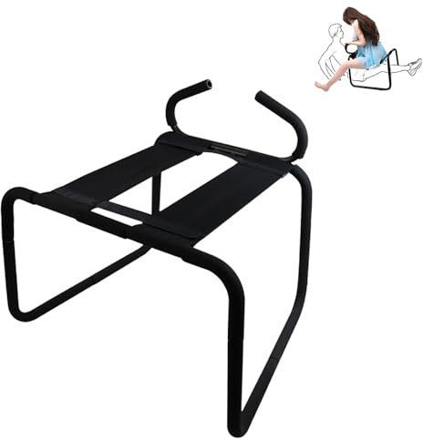 ALMYMM Sexstuhl - Sex Hocker mit Handlauf,Sex Chair Liebesstuhl Einstellbar Multifunktionales, BDSM Love Chair Sexual Positions Assistance,Liebe Stuhl Extrem Sexspielzeug Paare