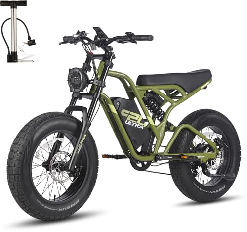 Fafrees Offiziell F20 Ultra E Bike Herren 20 Zoll Fatbike mit Akku 48V 25Ah/1200Wh bis 140KM Reichweite, Elektrofahrräder 180KG Belastbar, Ebike Mountainbike 79N.m Elektro Fahrrad IPX5