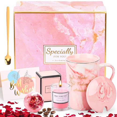 UCAMP Geschenke für Frauen,Geschenke für Frauen Weihnachten,Geburtstagsgeschenk für Frauen,Geschenkset Frauen,Valentinstag Becher Geschenk für Sie,Kaffeetasse Tasse für Beste Freundin,Mama