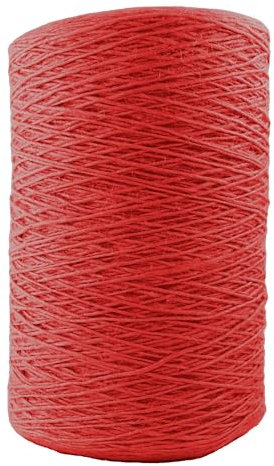 IMROPE Cuerda de yute roja de 1 mm x 2500 pies, cordel para jardinería, tomate, escalada, plantas, corbata, floristería, manualidades, envoltura de regalos, decoración de embalaje