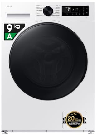 Samsung Lavasciuga Crystal WiFi WD90DG5B15BEET, 9+6 kg, Wifi, AI Ecobubble, Vapore Igienizzante, AI Energy Mode, Carica Frontale, 60L x 85H x 60P cm
