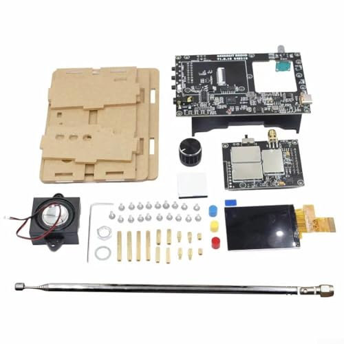 SPORTARC Kit fai da te per tutte le bande radio V5A, kit fai da te radio V5A, uscita analogica e digitale, gamma di frequenza completa, FM AM MW SW SSB LSB USB (pacchetto 1)