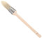 HOMSFOU Pinceau De Peinture À Manche Bois pour Découpe Précise Outil De Peinture pour Coins Et Bords Brosse Ronde À Finition Professionnelle pour Bricolage Et Amélioration Maison
