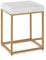 ALPHA HOME Barhocker mit Fußstütze Barstuhl ohne Lehne Schwarz Barhocker Pu-Leder Sitzhöhe 61cm Barstühle Rückenfreier Sitzhocker mit dickem Kissen und robustem verchromtem Metallgestell, 1PC