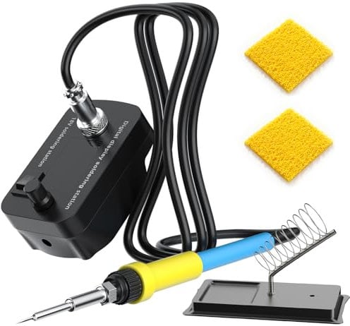 Soldering Iron for Makita 18V Battery, Cordless Soldering Iron kit with LCD Digital for BL1830 BL1860 BL1850, Portable Battery Soldering Iron for DIY, Appliance Repair,Wire Welding (NO Battery)