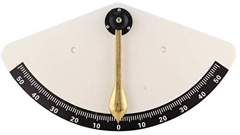 Marine-Klinometer, Schiffsneigungsmesser mit 55° Pendel, präziser Neigungsmesser für Winkelmessung, geeignet für Schiffe, Boote, Yachten, Wohnmobile, robustes Marine- und Outdoor-Zubehör