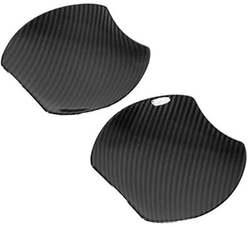 Yurefax Aufkleber for die Außentürschale, Autotürschalenabdeckung im Carbonfaser-Stil, Aufkleber for die Außentürschale, for FJ Cruiser XJ10 2007‑2021 Autotürgriffabdeckung