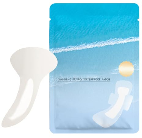 Lot De 4 Serviettes Hygiéniques Pour La Natation, Protections Intimes Imperméables, Revêtements Hygiéniques Clairs Pour Les Maillots De Bain Pour Sports Aquatiques, Piscine, Spa Et Bain Extérieur