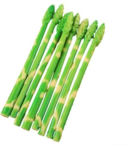 Simulierter Spargel, dekorative Akzente für Zuhause, ideal für Versammlungen und Partys