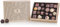Premiere Midi - Tribar - 20 cioccolatini esclusivi Regalo in scatola di legno | Praline cioccolato | Dolci natalizi | Compleanno | Donna | Donne | Festa della mamma | Deliziose | Regalo San Valentino