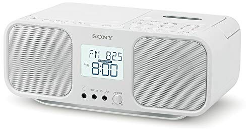 Sony CFD-S401 Analógica 3W Blanco - Radio CD (Analógica, Am,FM, Jugador, CD-R,CD-RW, Parte Superior, 3 W)