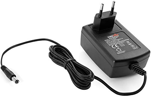 Poppstar AC DC Netzteil 24V 1,5A (Netz-Adapter 36W / 24V Ladekabel) mit DC-Stecker 5,5mm/2,5mm