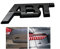3D ABT Grill Emblem, Aufkleber Abzeichen, Auto Emblem Abzeichen, Styling für Massage