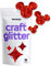 Paillettes pour artisanat Mickey Mouse forme paillettes décoration de fête en forme d'ongle holographique rouge corps visage Arts artisanat 50g / 1.7oz