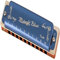 Fender Midnight Blues Harmonica Diatonic 10 Hole Tuning F Blue Limited Edition