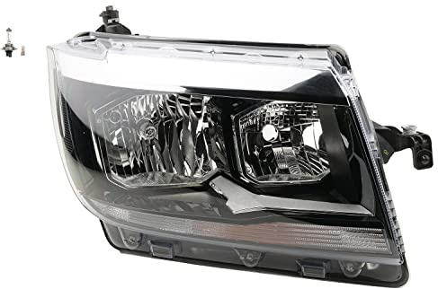 Johns, Scheinwerfer Halogen Front passend für VW Crafter 09/2016- Rechts + Leuchtmittel