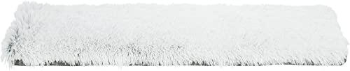 TRIXIE rutschfeste und besonders weiche Liegematte für Katzen Harvey FÜR FENSTERBANK, 90 × 28 cm, WEIß-SCHWARZ - 38041