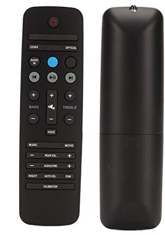 Soundbar-Fernbedienung, Empfindlichkeitstaste, Ersatz-Soundbar-Fernbedienung für Fidelio B5 XS1 B5 12 B5 7 B5 79 XS112 Bar-Lautsprecher