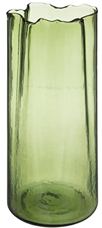 ATMOSPHERA CREATEUR D'INTERIEUR - Vaso in vetro verde h32cm
