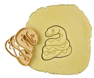 3DKOUPE - Ausstechform Schlange - Savannenttiere - Farbe wählbar