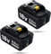 2pack Ersatzakku für 18V 8,0AH Power Wheel Batteriekonverter kann es entsprechenden Werkzeugen für Mobiltelefone und Staubsauger Ersatzakku Kompatibel mit BL1850B BL1830