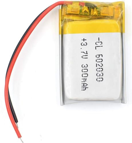 Batteria Ricaricabile Agli Ioni Di Litio Li-Po 3.7v 300mah 602030 Li Po Per Altoparlante Tachigrafo Macchina Fotografica Dvr Per Auto 602030