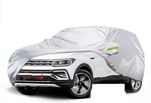 RAVTAKL Auto Abdeckung Kompatibel Mit VW Für T-Cross, Ganzjahres-Vollgarage, Regen, Frost, Schnee, Wasserdichter Schutz, Außengarage, Autoplanen