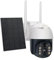 KYF Caméra de Surveillance Rotative sans Fil 2K, Autonomie 6 Mois, Vision Nocturne, Détection Mouvements 7m, Suivi Intelligent, Contrôle Smartphone