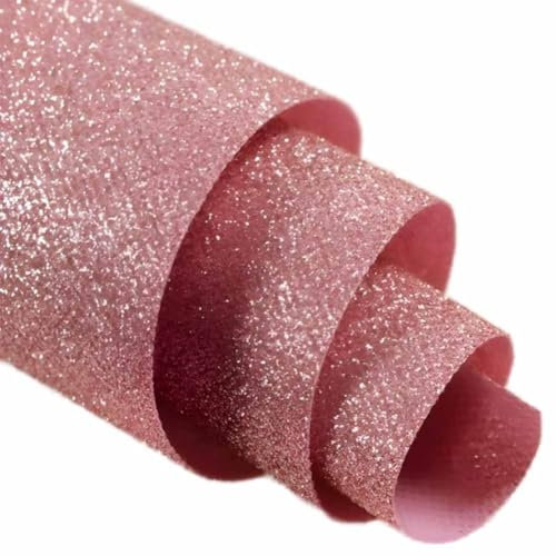 LXHELIVERY Tapis De Couloir De Mariage, Tapis De Défilé Scintillant, Tapis De Couloir À Paillettes, pour Décoration Extérieure De Cérémonie De Mariage(Rose,1.2X5 M)
